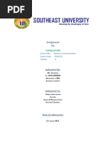 Assignment On: Course Title: Business Communication Course Code: BUS1131 Section: 6