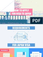 How To Apply For Visa To Japan
