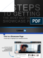 LINKEDIN - 4 Steps For Getting... Linkedin Showcase Pages