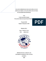 Pengaruh Kualitas Produk Dan Kualitas Pelayanan PDF