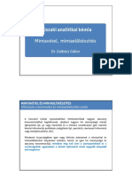 Muszaki Analitikai Kemia 2010 - Mintavetel Es Mintaelokeszites (Ea 2-3) PDF