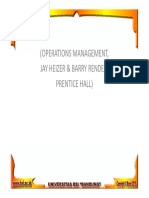 Operations Management, Jay Heizer & Barry Render, Prentice Hall