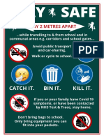 Stay Safe Poster