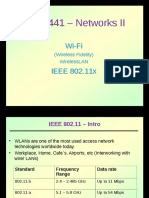 CS 4441 - Networks II: Wi-Fi