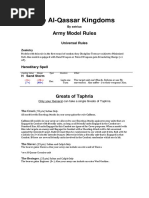 Army Battle Roster Template | PDF