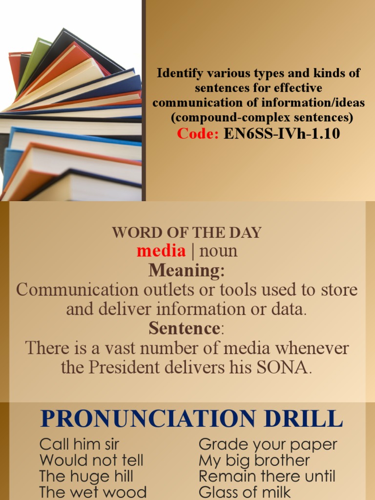 Sentences COT 3 PDF Semiotics Linguistics