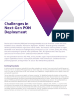Challenges in Next-Gen PON Deployment: Evolving Standards