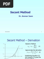 Secant Method