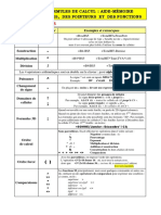 15 Aide Memoire Formules Et Fonctions Excel