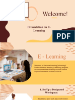On E-Learning