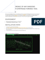 Do Digital Forensic of Any Windows Machine With Dfirtriage Forensic Tool