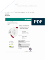 Fichas Tecnicas Iluminacion PDF