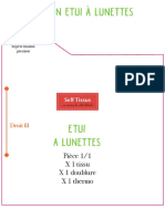 Etui-Lunettes Self-Tissus Patron PDF