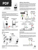 HD88 Bus / Ethernet Wiring: Installation Manual Compatible With Insite GOLD and SWAN Server