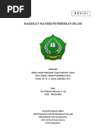 Download Makalah Hakekat Materi Pendidikan Agama Islam by Nor Rahman Khasani SN46535871 doc pdf