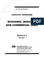 Economic Business and Commercial Laws