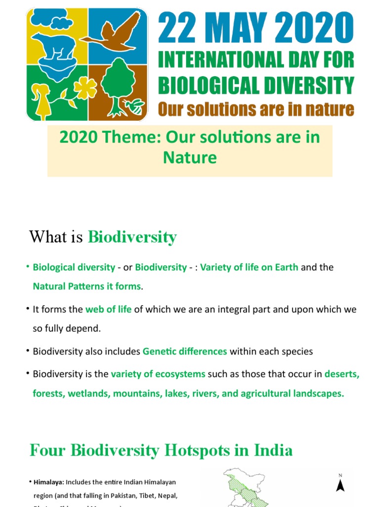 Biodiversity Conservation in India | PDF