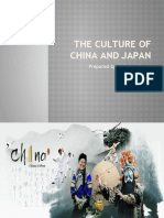 The Culture of China and Japan: Prepared By: Aries A. Sunga