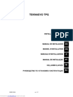 Teknaevo TPG: Installation Manual