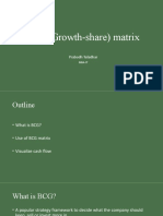 BCG (Growth-Share) Matrix: Prabodh Tuladhar