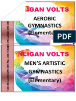 Aerobic Gymnastics (Elementary) : Iligan Volts
