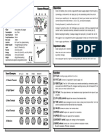 Nobels TR-X - Ownersmanual PDF