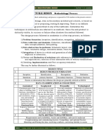 Architectural Design: Methodology/ Process