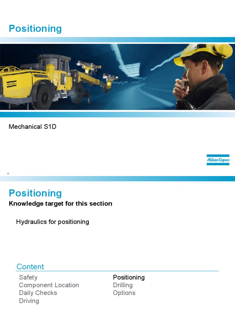 Hydraulic Positioning System Guide | PDF