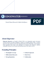 Edgewater Research Overview - 2019