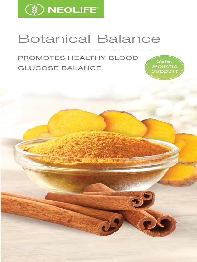 Botanical Balance Brochure | PDF | Prediabetes | Glucose