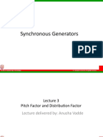 Synchronous Generators: © Ramaiah University of Applied Sciences Faculty of Engineering & Technology
