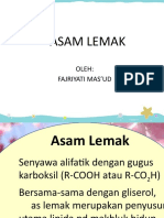 Senyawa Bioaktif Asam Lemak