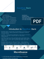 Case Study Bandhan Bank