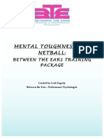 BtE Mental Toughness For Netball Training Package - Page 1-7 of 60