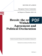 Brexit: The Revised Withdrawal Agreement and Political Declaration
