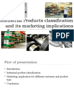 Industrial Products Classification and Its Marketing Implications
