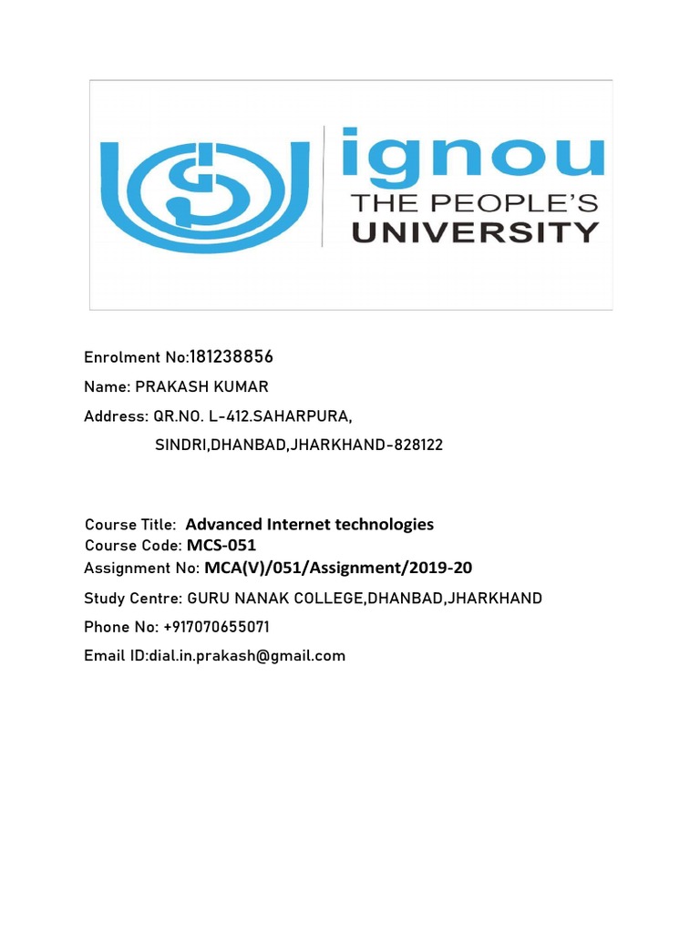 Advanced Internet Technologies Assignment | PDF | Java Server Pages ...