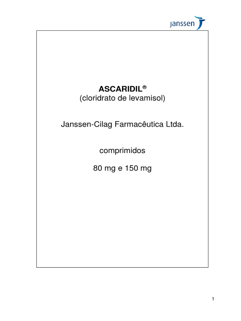 Ascaridil Bula | PDF | Gravidez | Amamentação