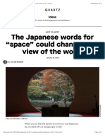 The Japanese Words For "Space" Could Change Your View of The World - Quartz PDF