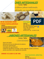 Curso de Jabones Artesanales 2 - 2018