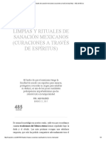 Limpias y Rituales de Sanación Mexicanos.