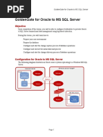 GGS - Oracle To SQL Server