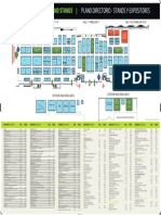 Expodefensa 2019 Map List of Exhibitors Plano Directorio - 180x120cms 02.12.19