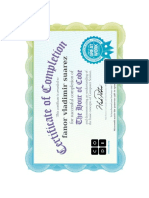 certificado programacion