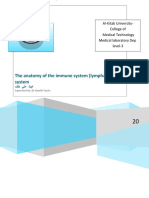 The Anatomy of The Immune System (Lymphatic System