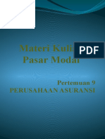 Pertemuan 9 - Perusahaan Asuransi