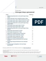 Analisa Biaya Perawatan PDF