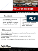 Easy Payroll Software for Schools with One-Click Processing
