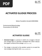 Activated Sludge Process: Nelson Pynadathu Rumjit (13MEE0006)