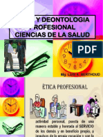 1er. PPT Etica y Deontologia Profesional